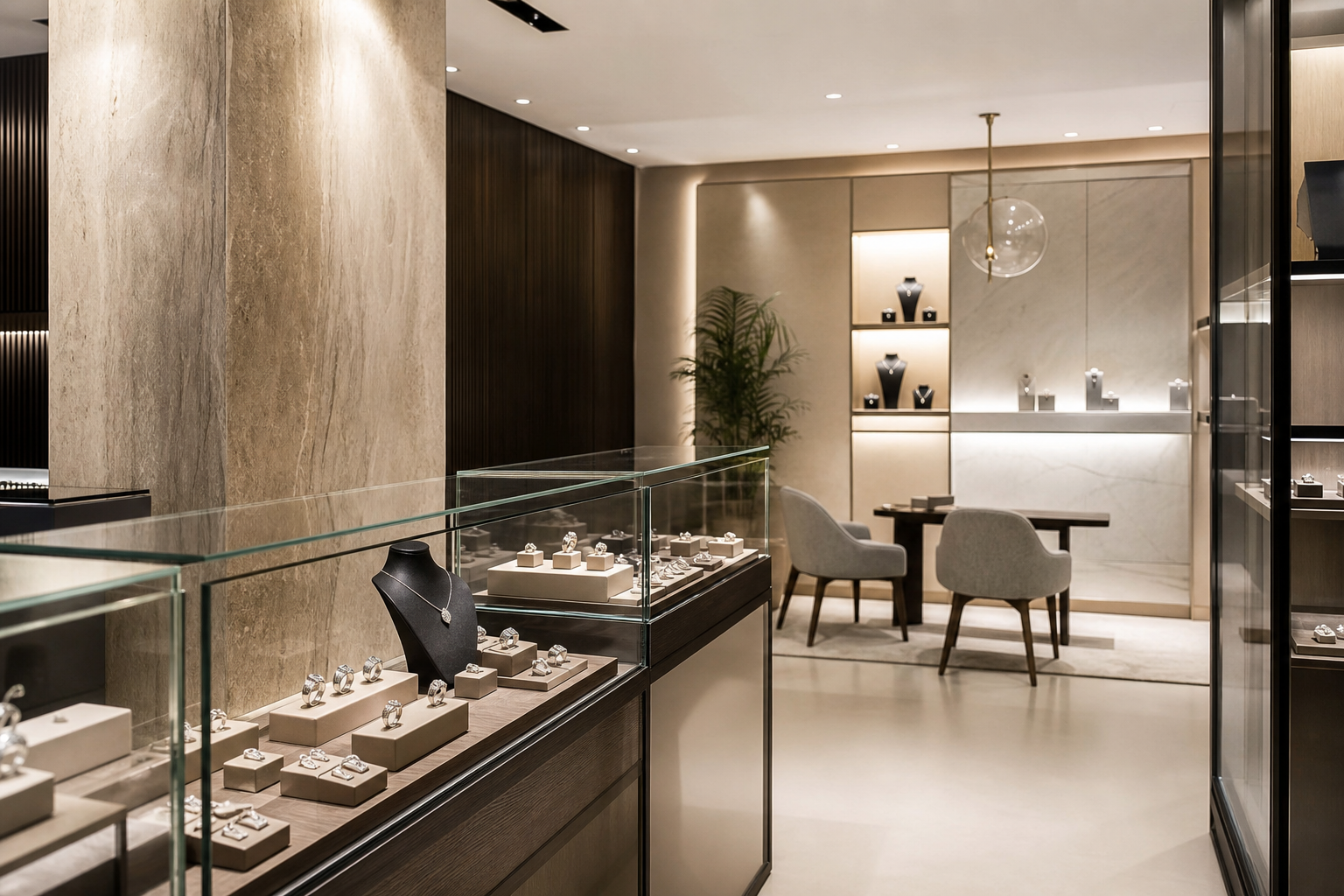 Showroom Andrade Alianças e Joias em São Paulo
